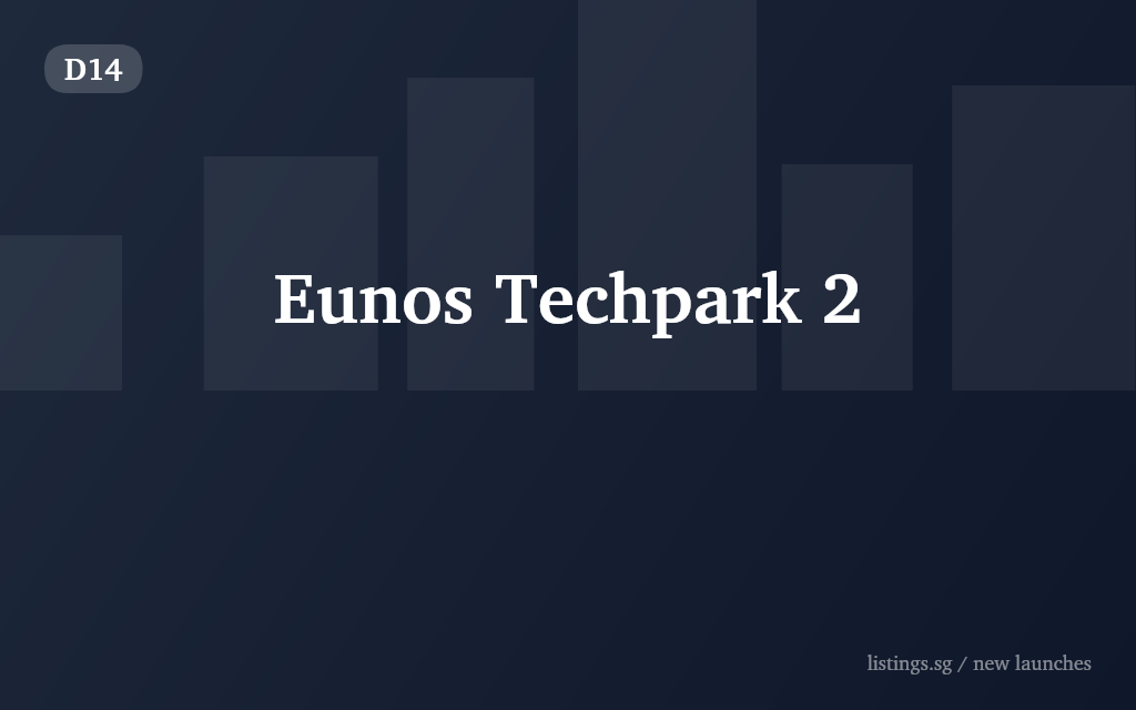 Eunos Techpark 2