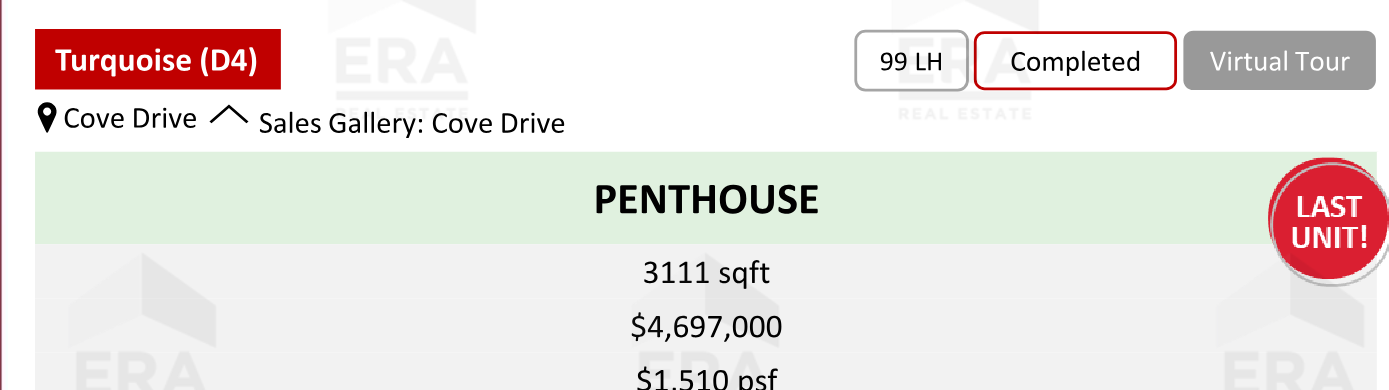 Turquoise — units & pricing