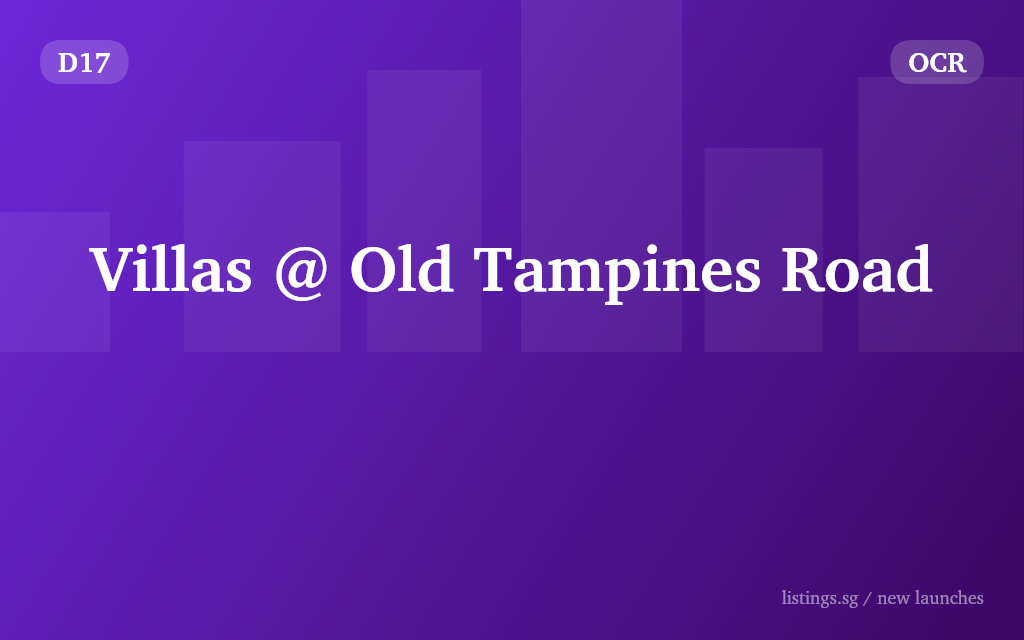 Villas @ Old Tampines Road