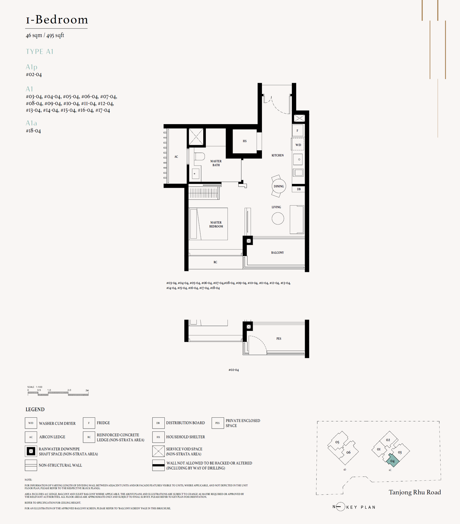 Arina East Residences floor plan