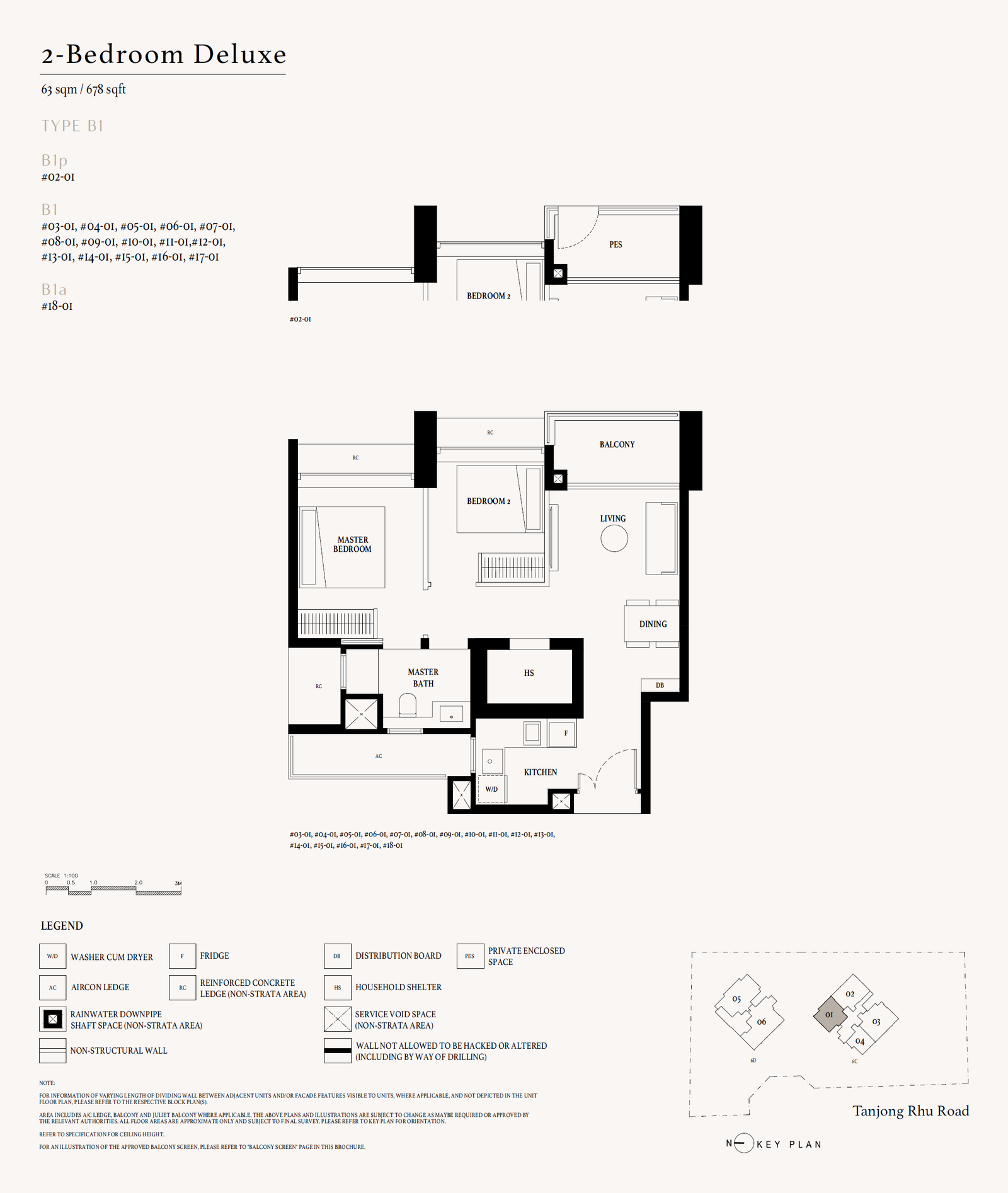 Arina East Residences floor plan