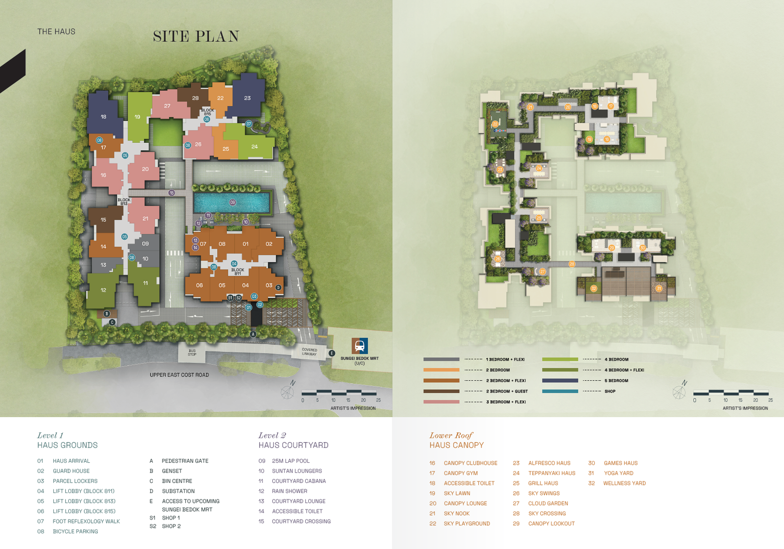 Bagnall Haus site plan
