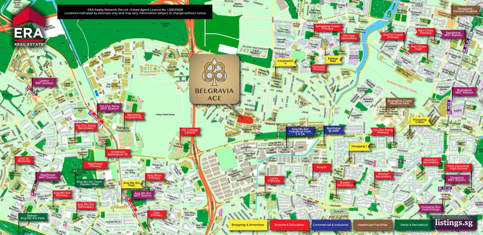 Belgravia Ace location