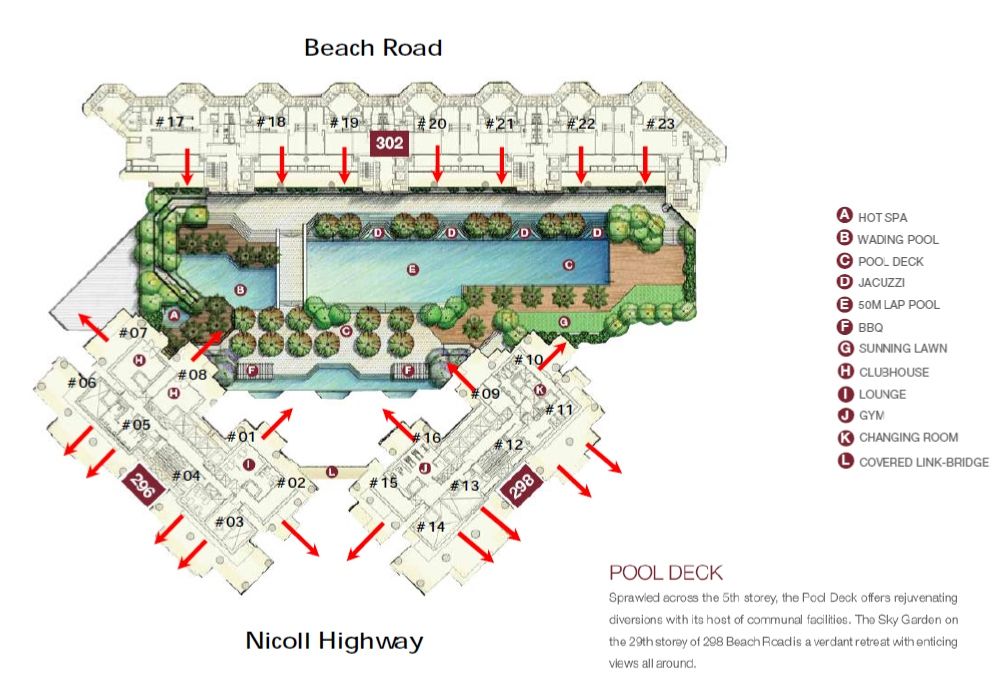 Concourse Skyline site plan