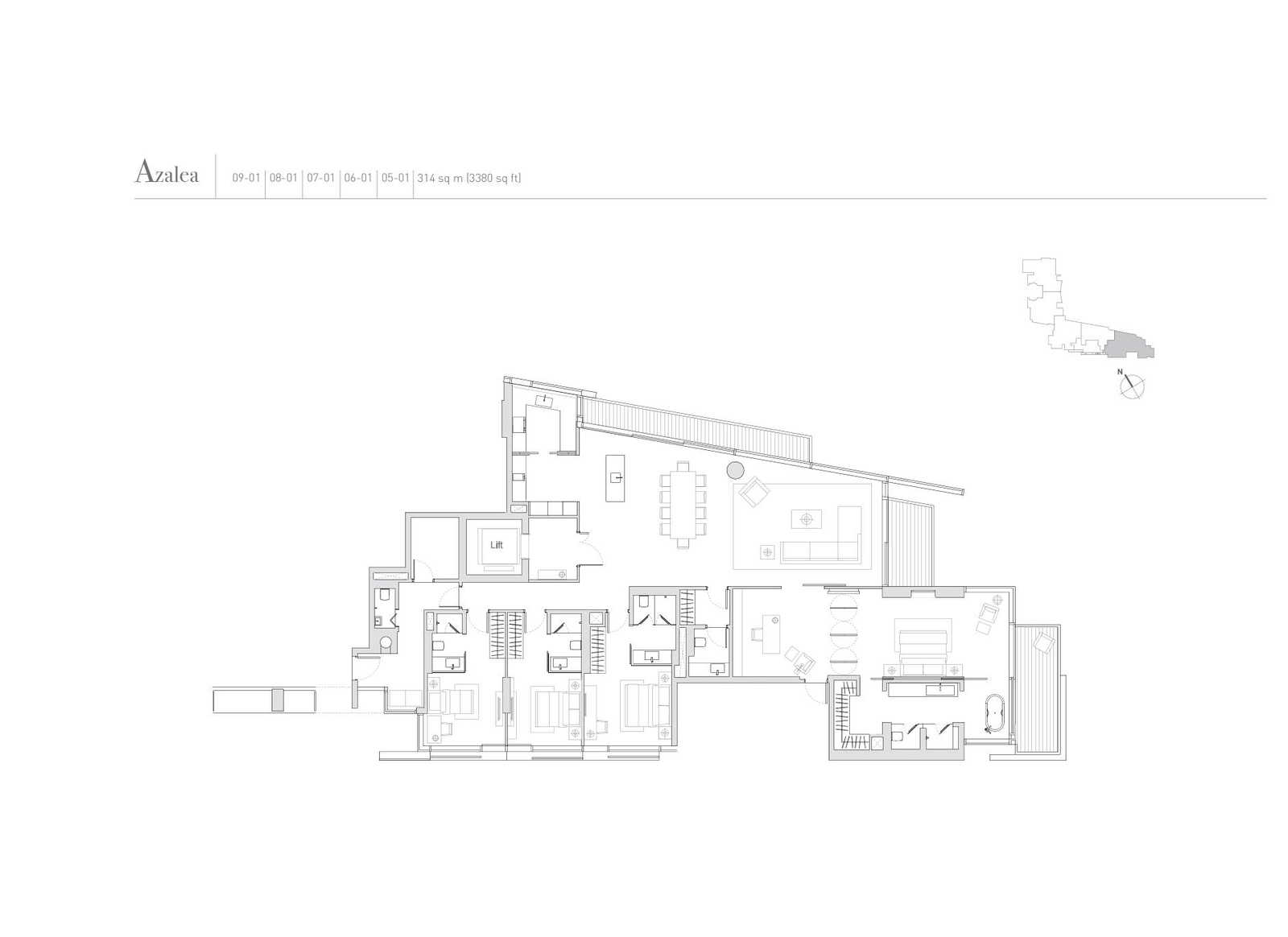 Eden Residences Capitol floor plan