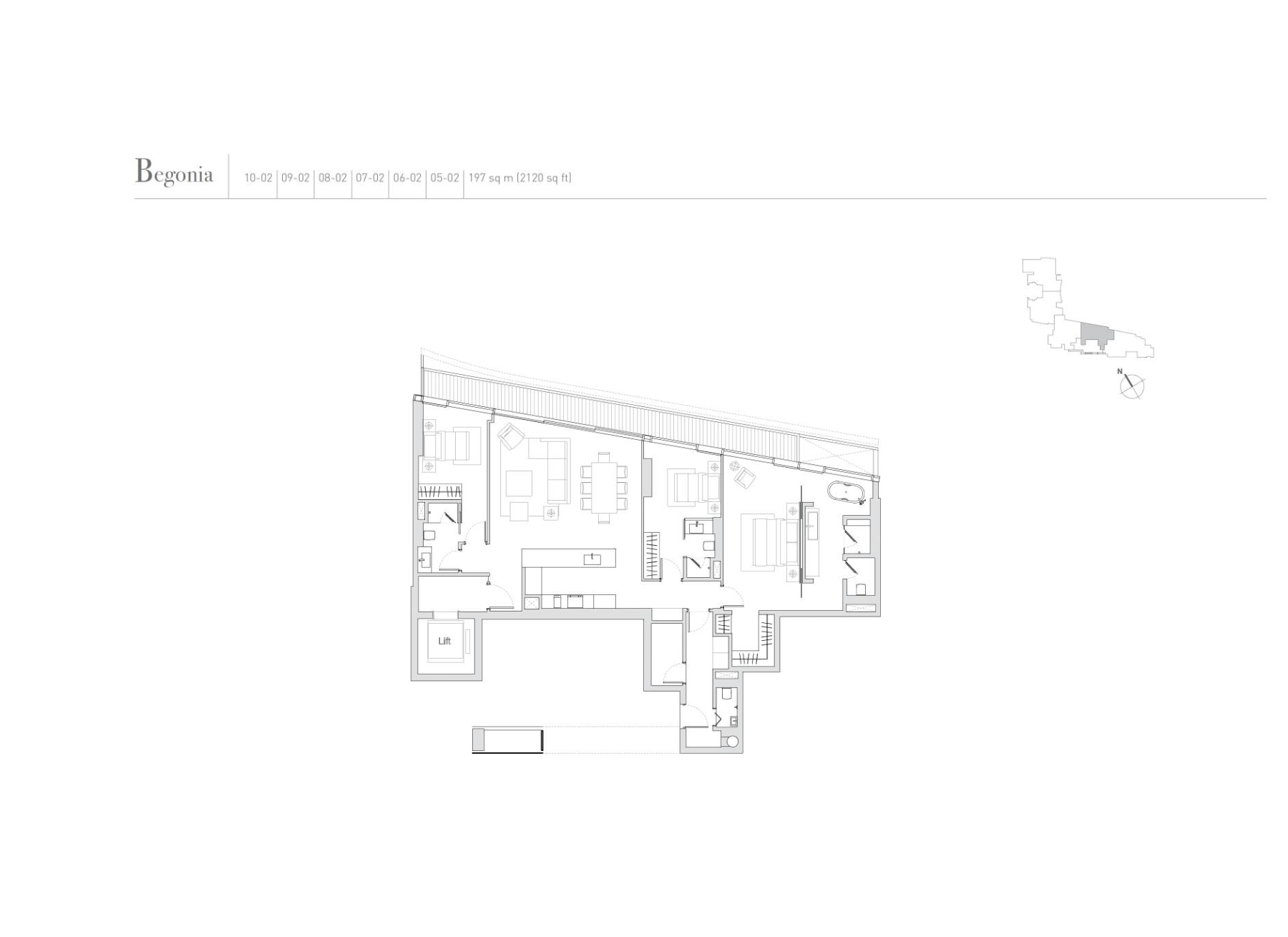 Eden Residences Capitol floor plan
