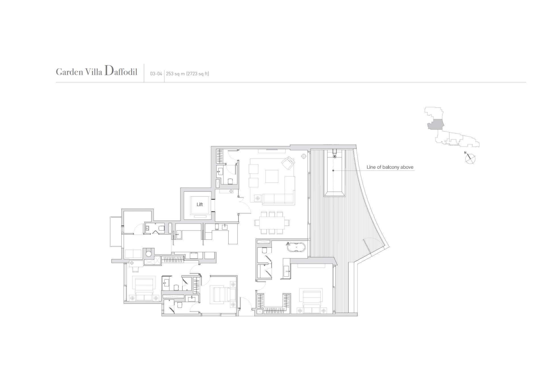 Eden Residences Capitol floor plan