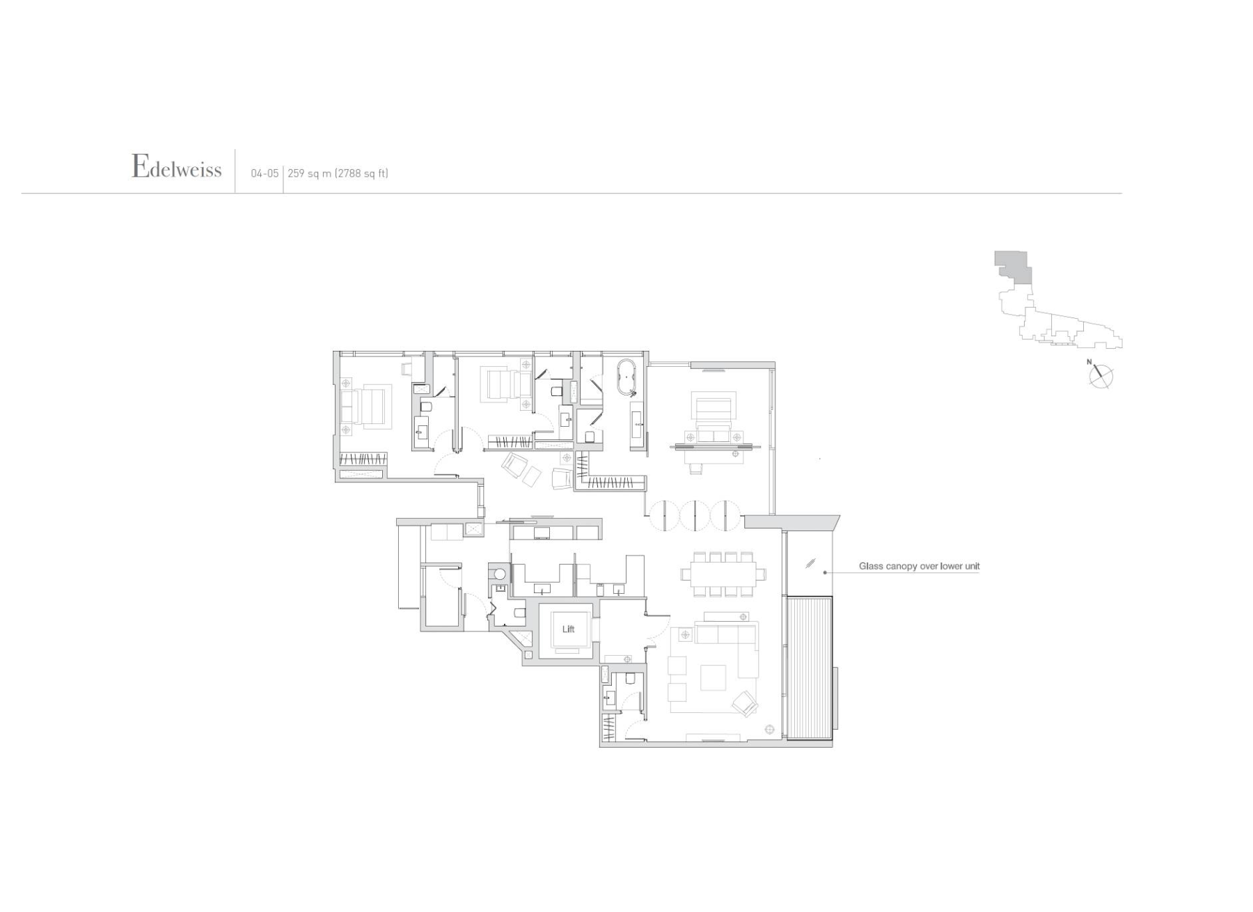 Eden Residences Capitol floor plan