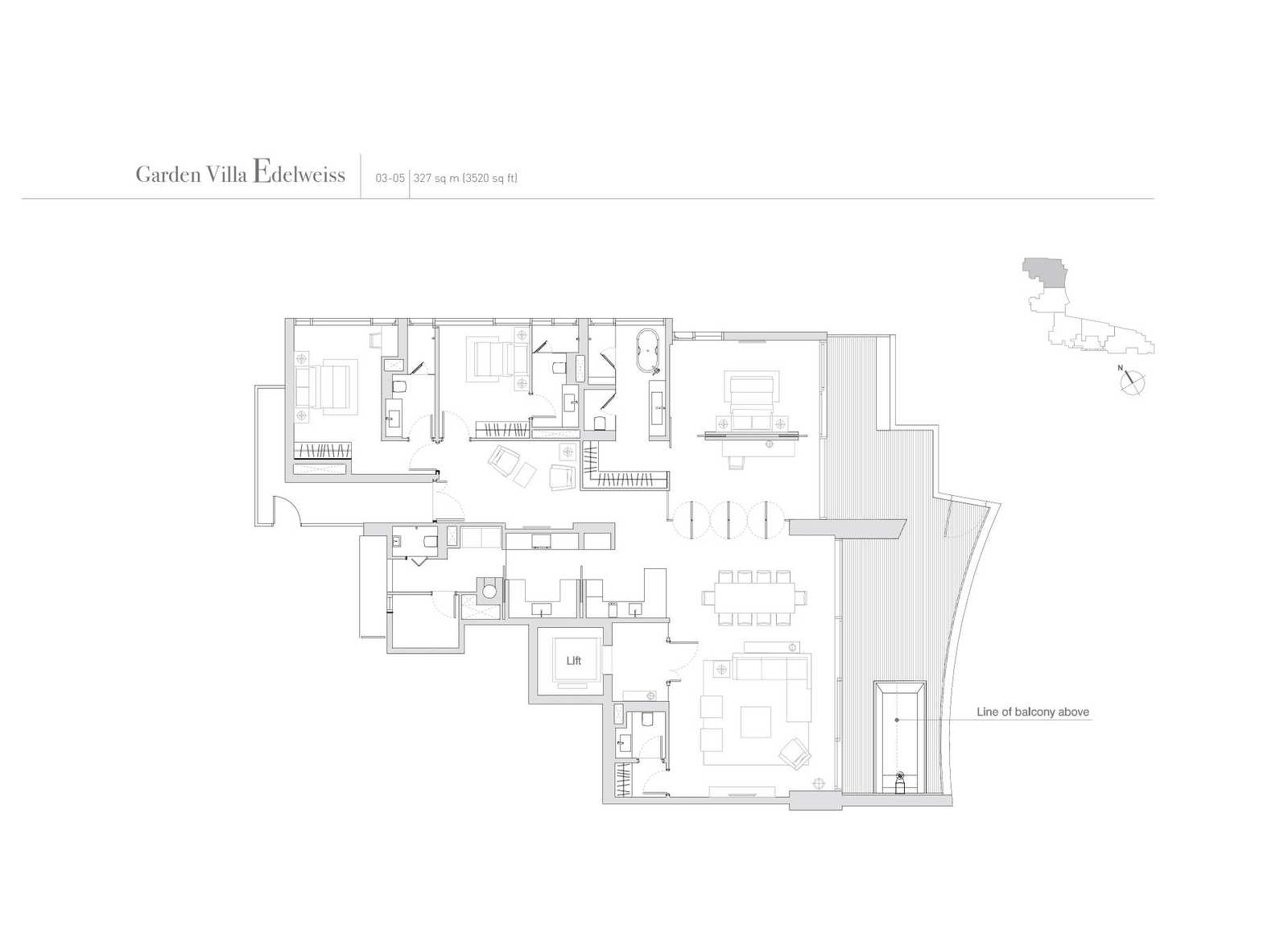 Eden Residences Capitol floor plan