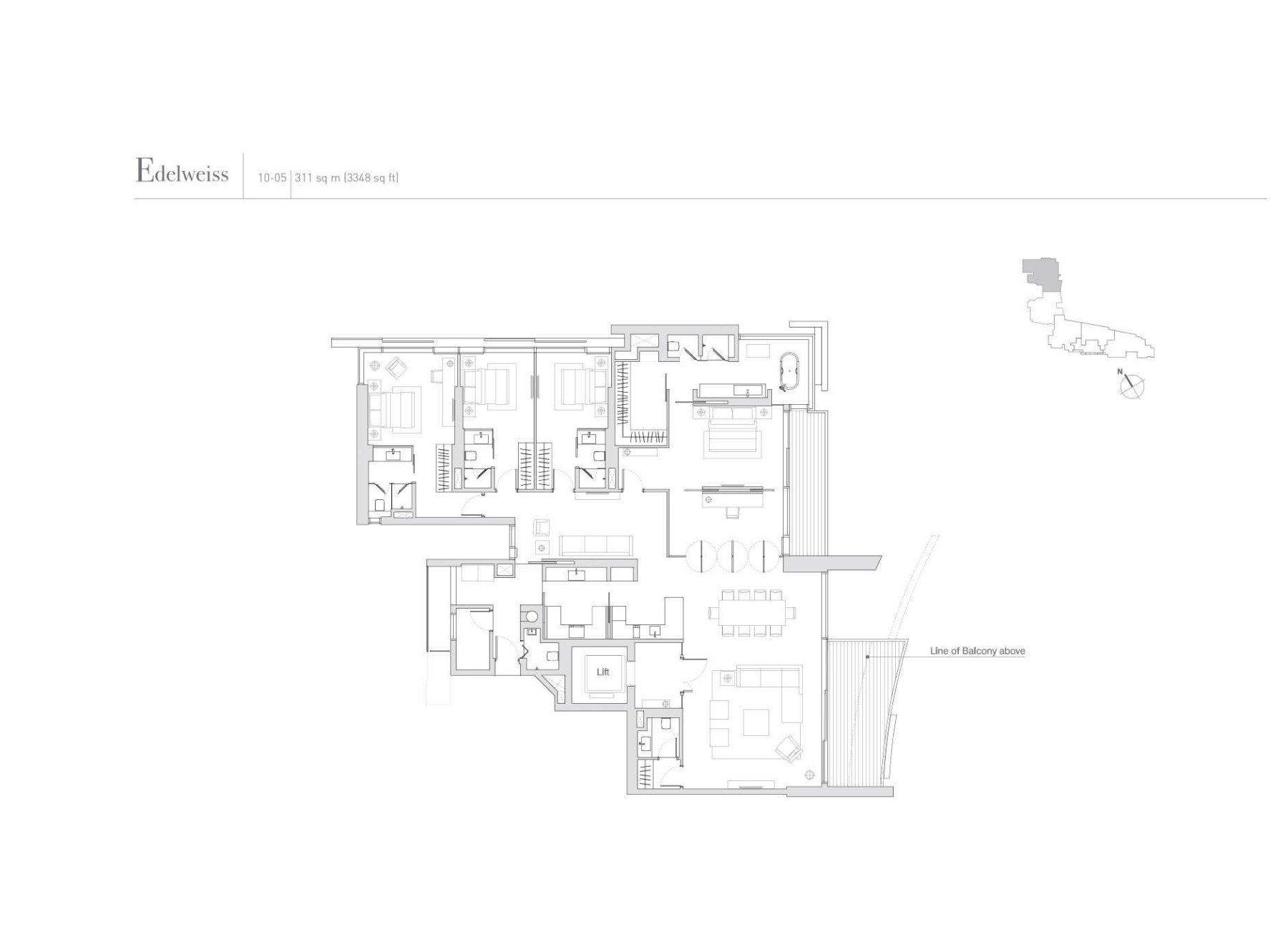 Eden Residences Capitol floor plan