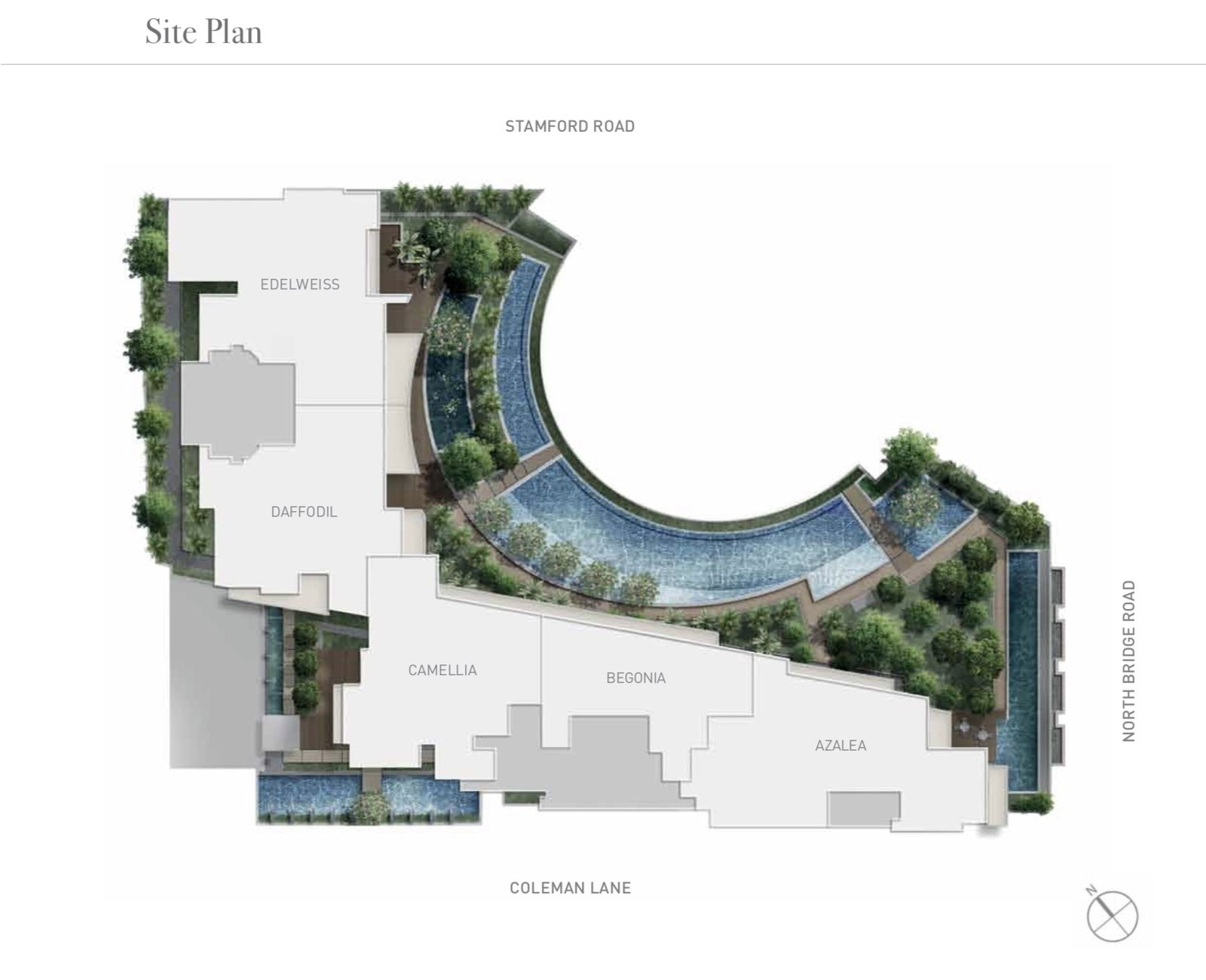 Eden Residences Capitol site plan