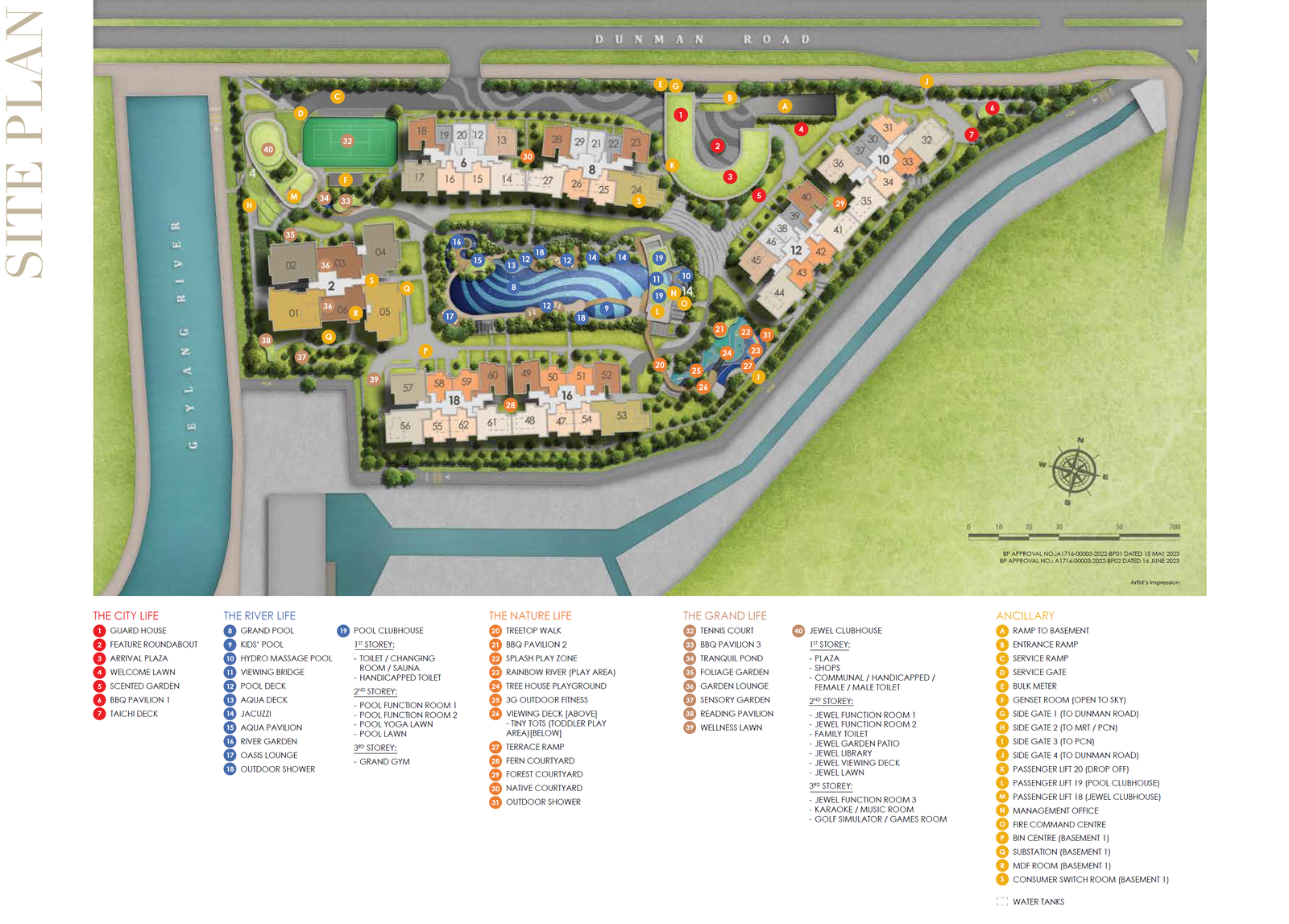 Grand Dunman site plan