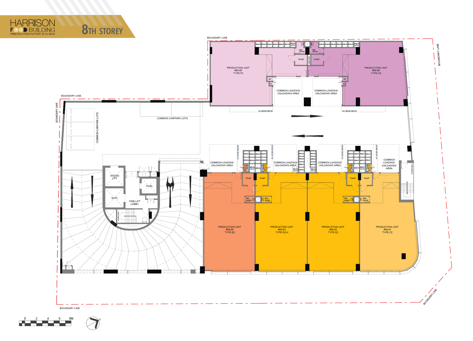 Harrison Food Building floor plan