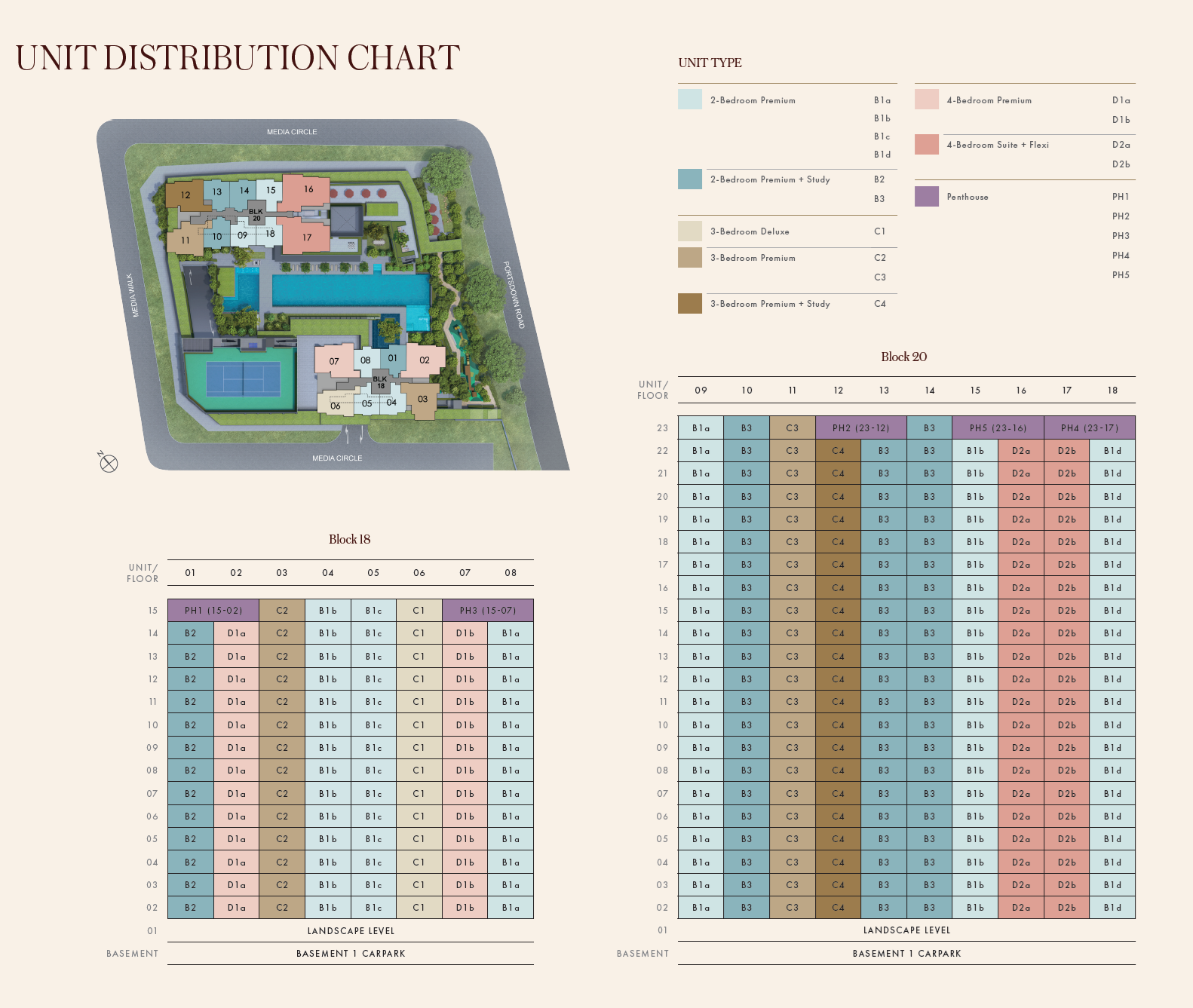 Hudson Place Residences site plan