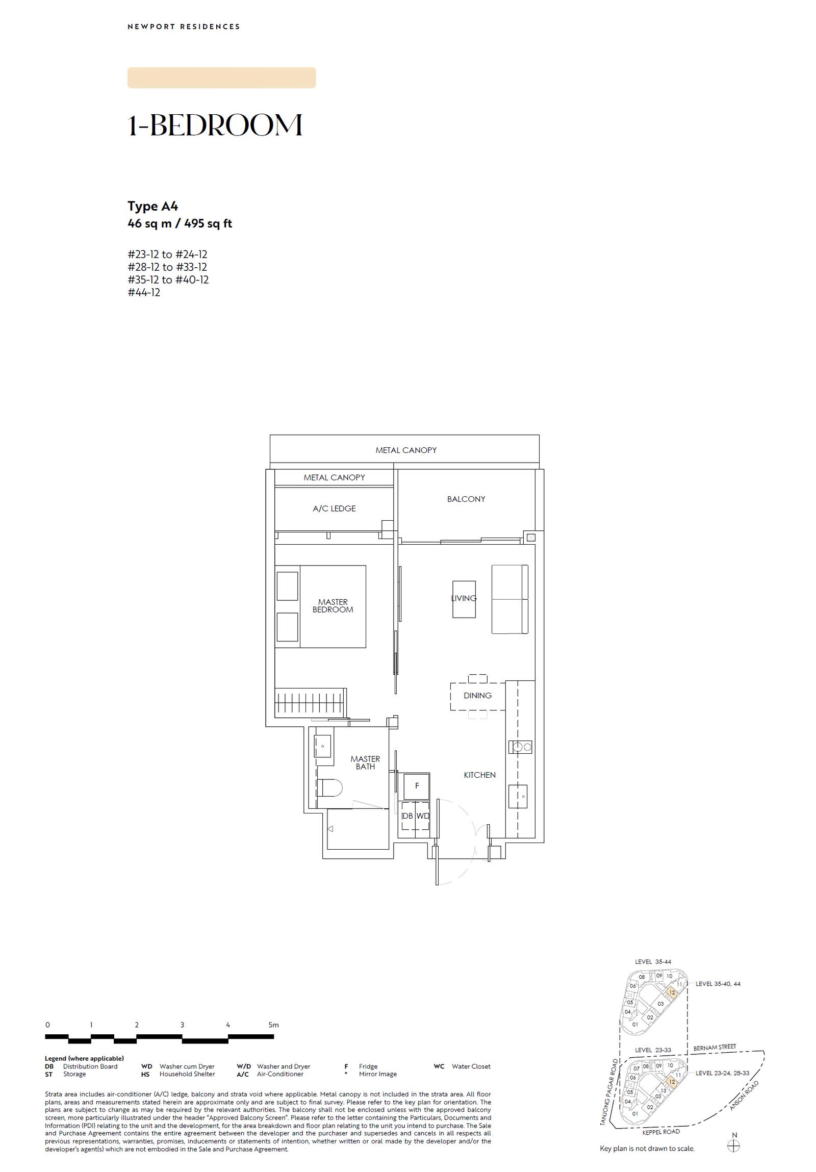 Newport Residences floor plan