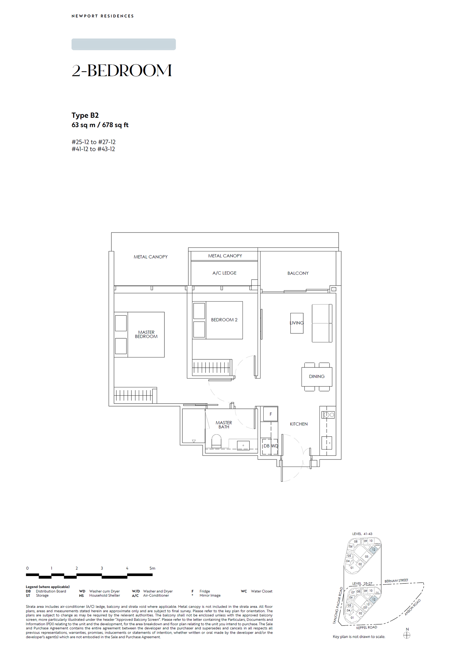 Newport Residences floor plan