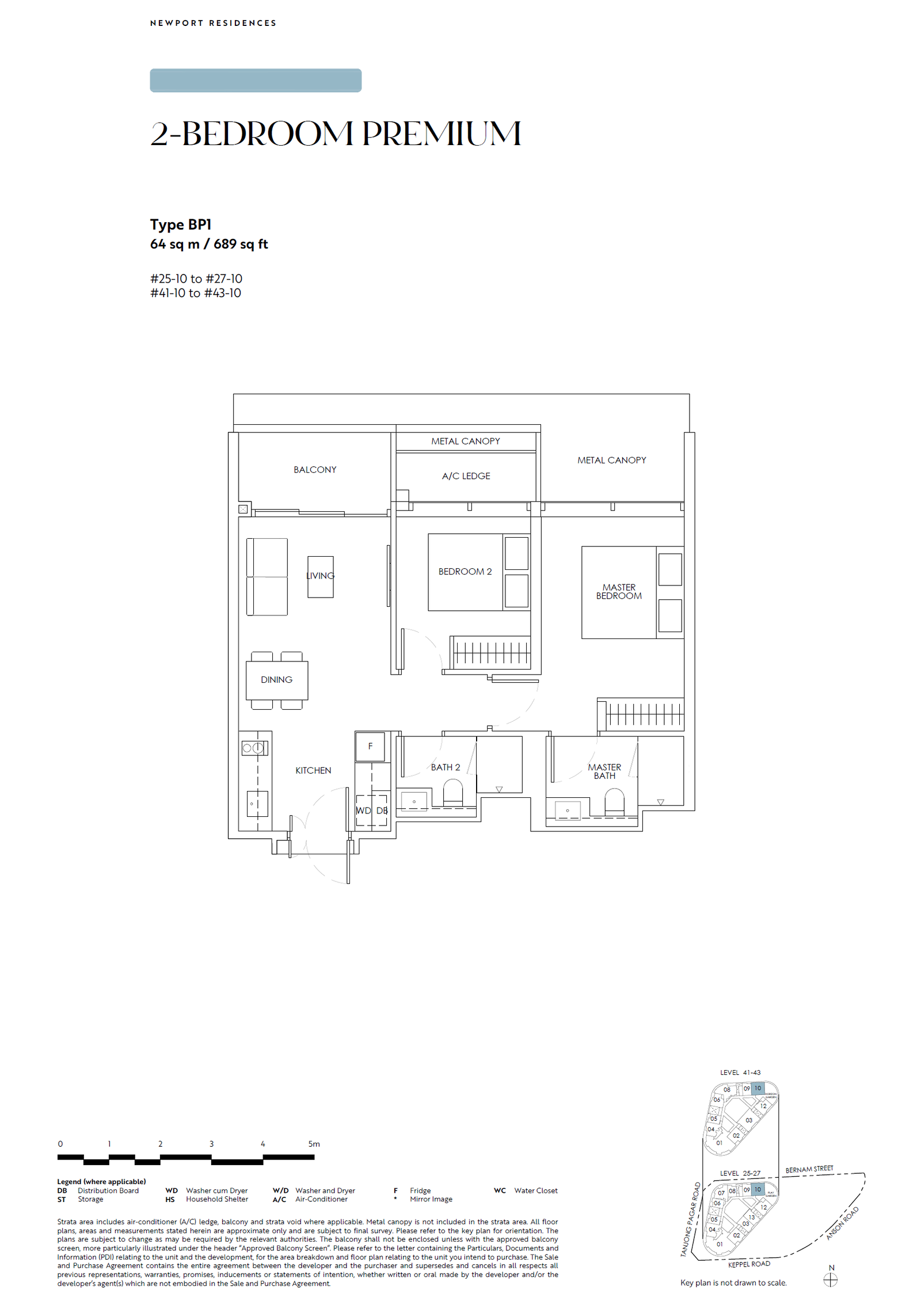 Newport Residences floor plan