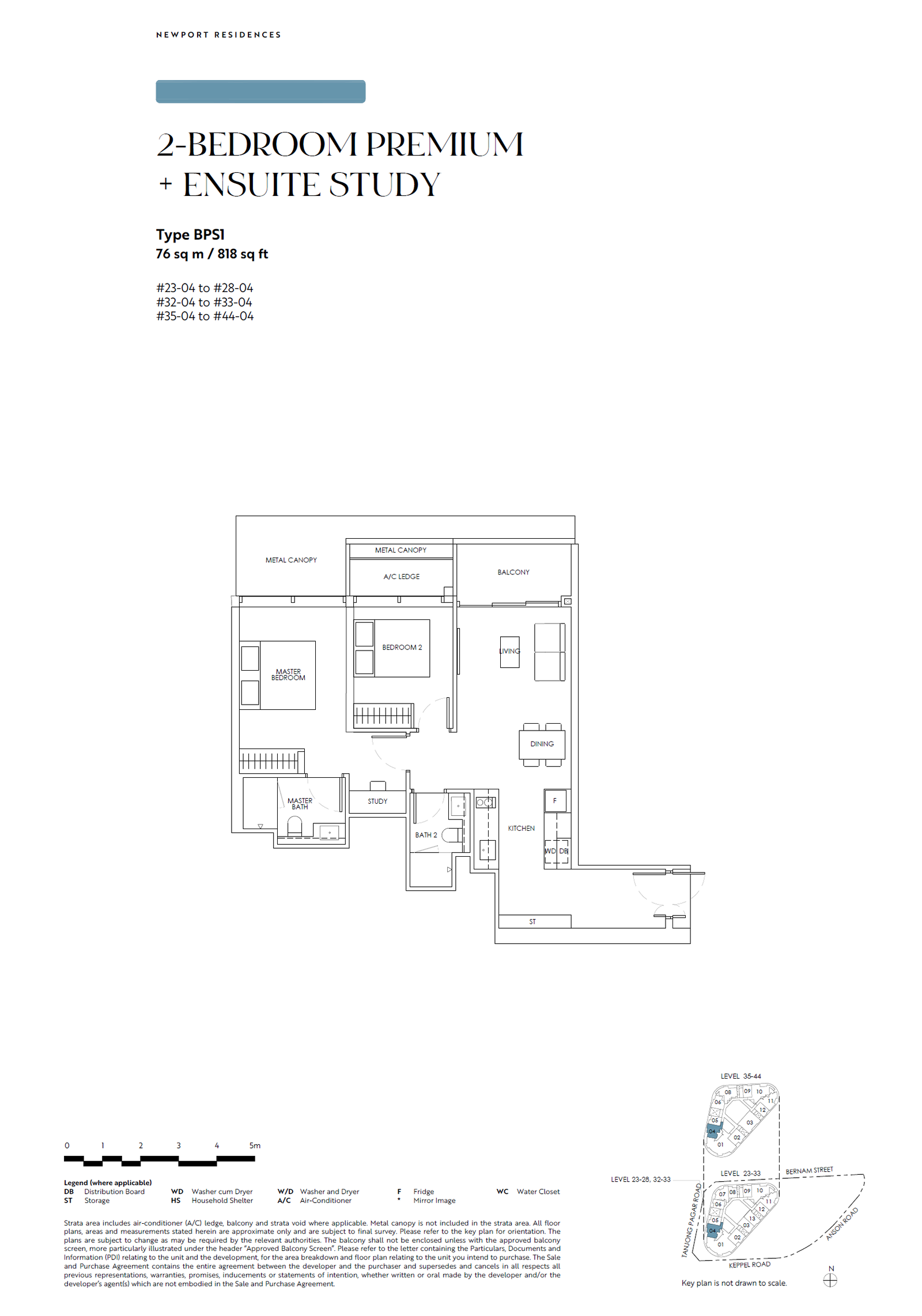Newport Residences floor plan