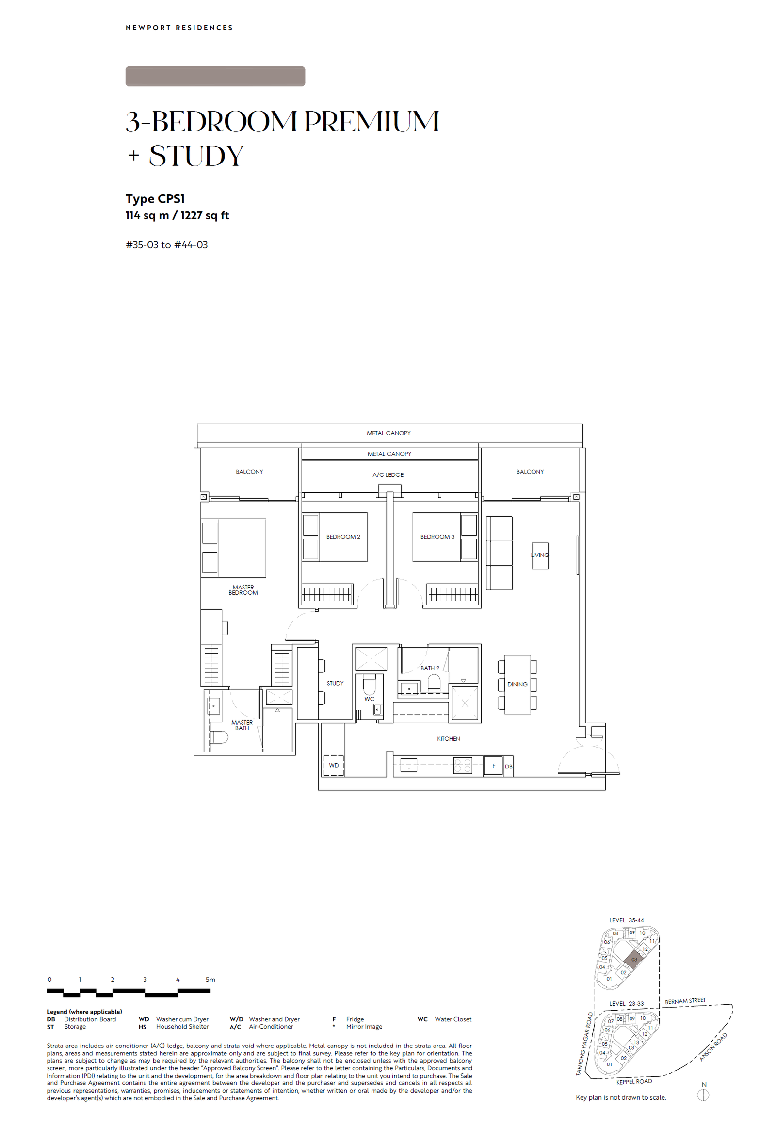 Newport Residences floor plan