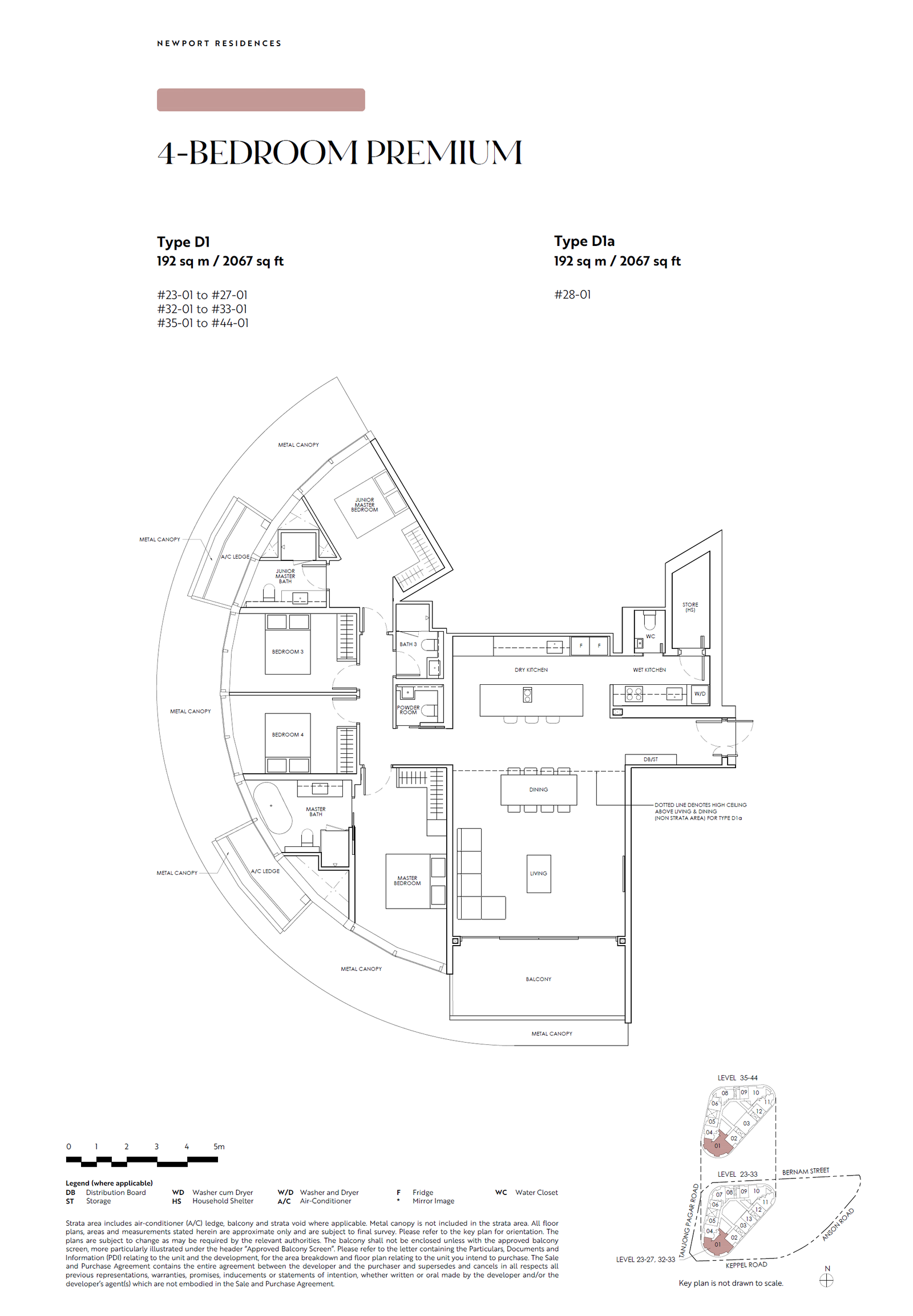 Newport Residences floor plan