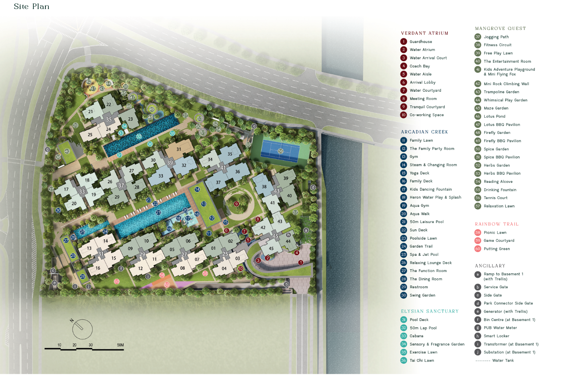 North Gaia site plan