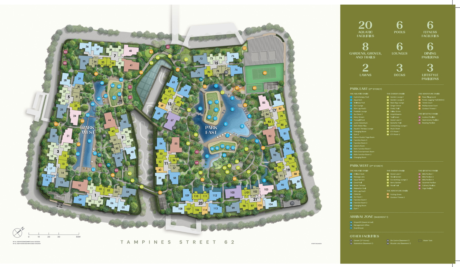 Parktown Residence site plan