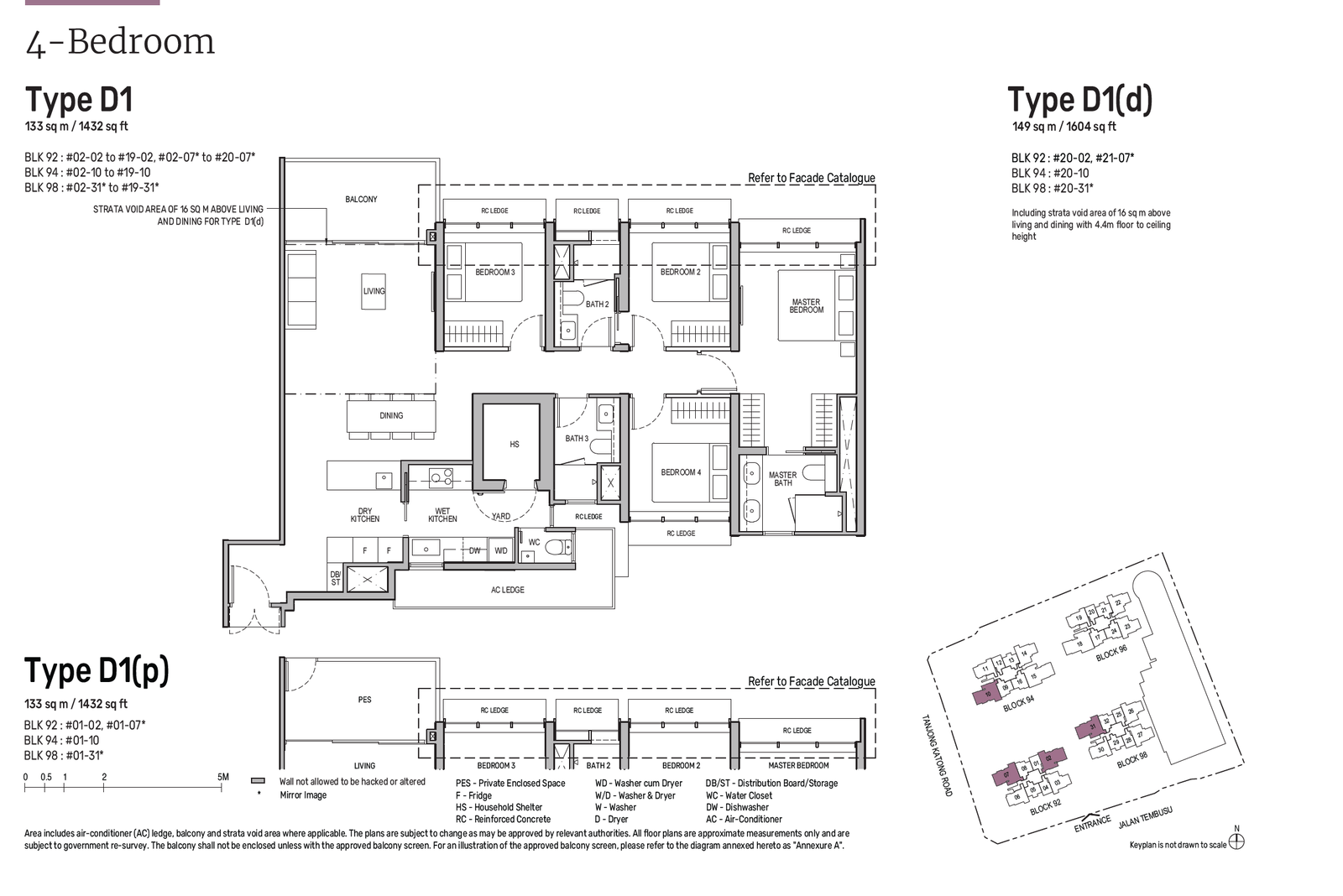 Tembusu Grand floor plan