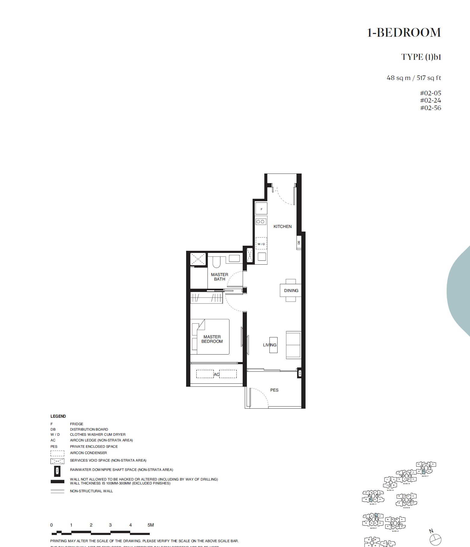 Tengah Garden Residences floor plan