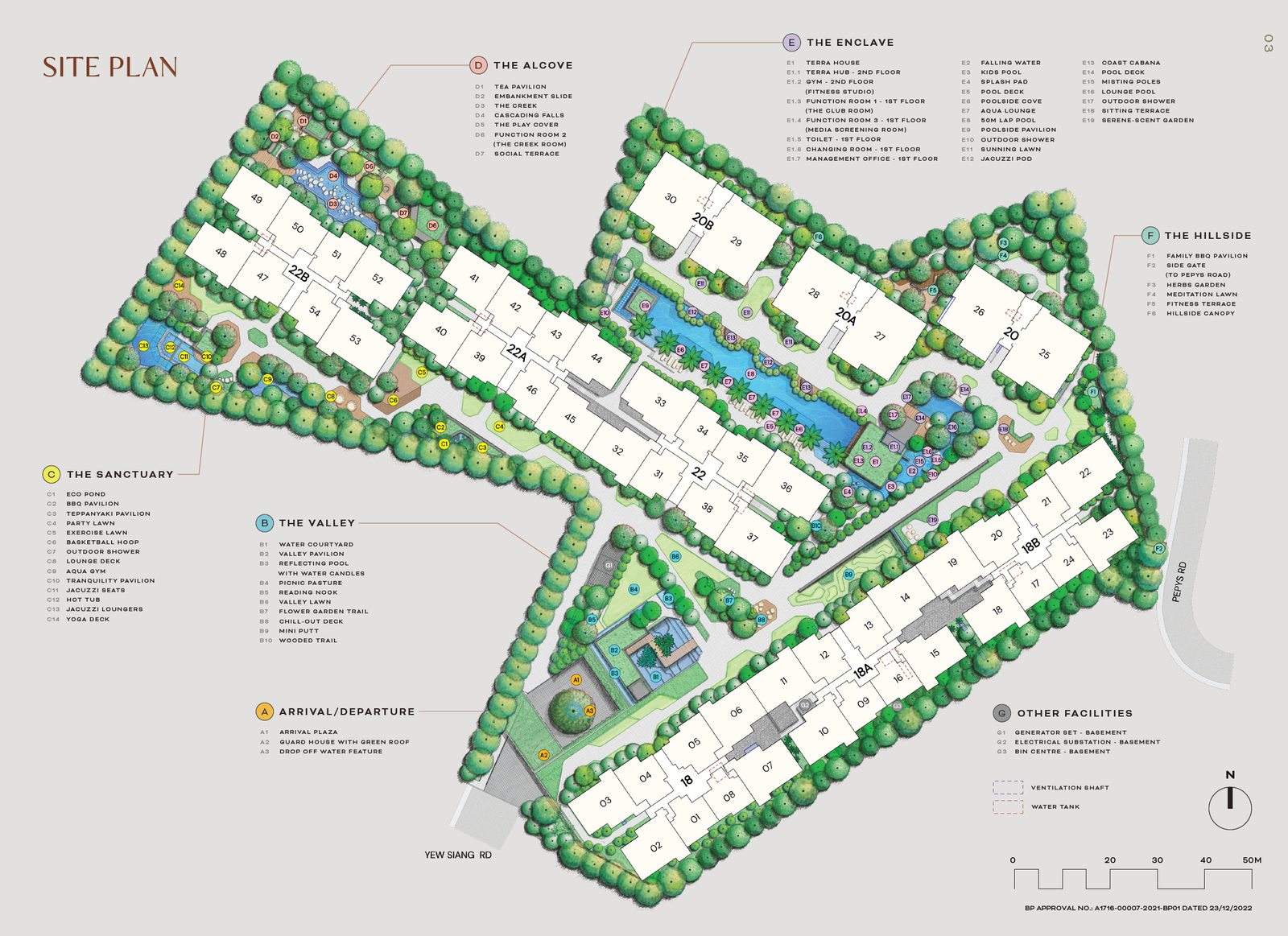 Terra Hill site plan