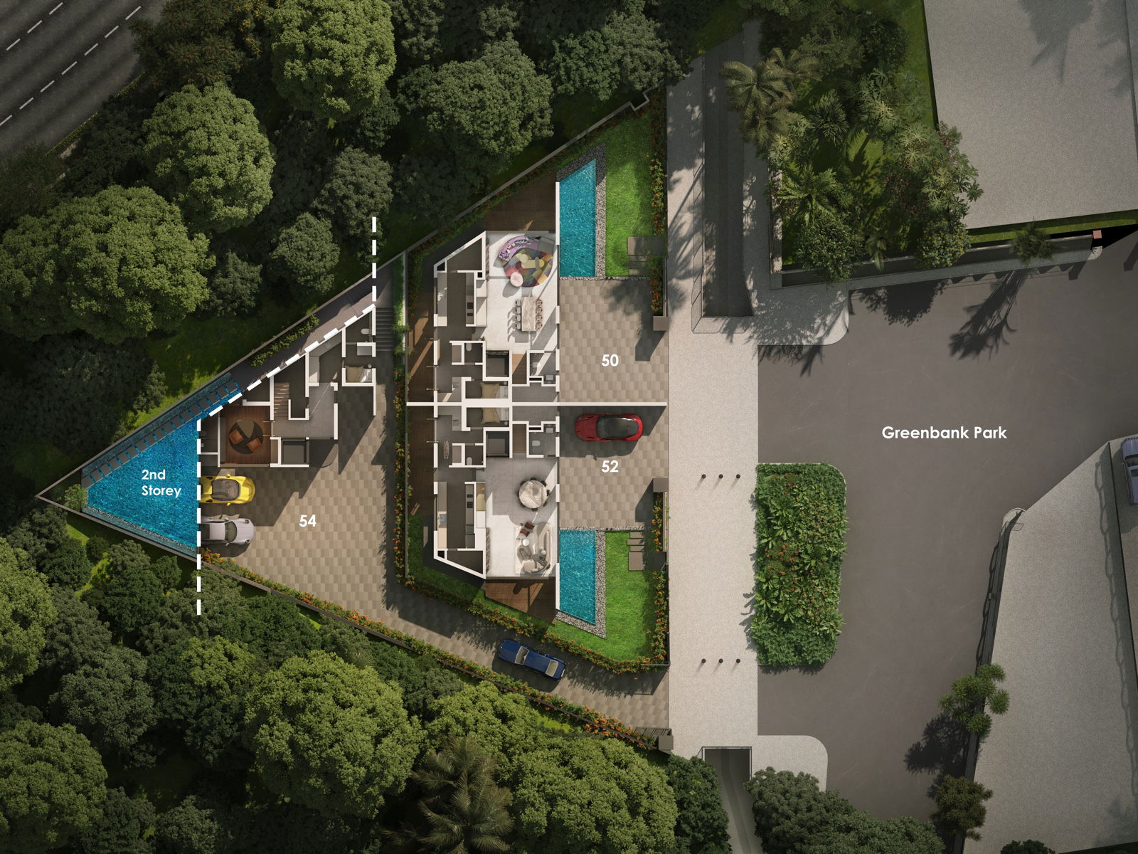 Villas @ Greenbank Park site plan